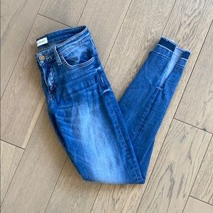 Split hem flying monkey jeans